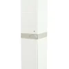 Colonne / Meuble de rangement intérieur/extérieur coloris beige - Longueur 44 x Profondeur 35 x Hauteur 176 cm