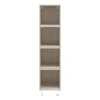 Colonne de rangement sur pieds effet chêne GoodHome Atomia H. 161 x L. 37,5 x P. 35 cm