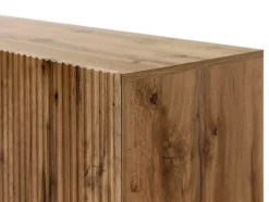 Come - meuble TV - effet bois - 4 portes - 200 cm - Best Mobilier