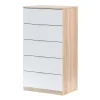 Commode 5 tiroirs Comodas - L60 cm