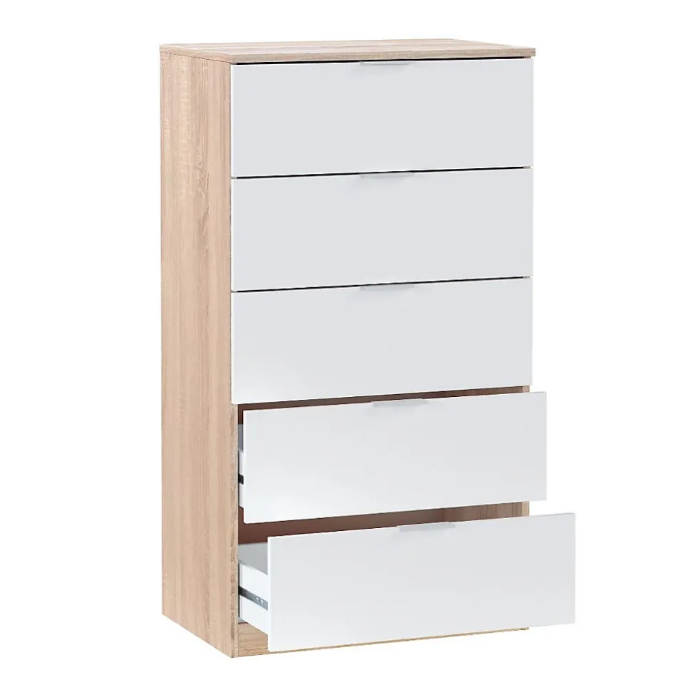 Commode 5 tiroirs Comodas - L60 cm