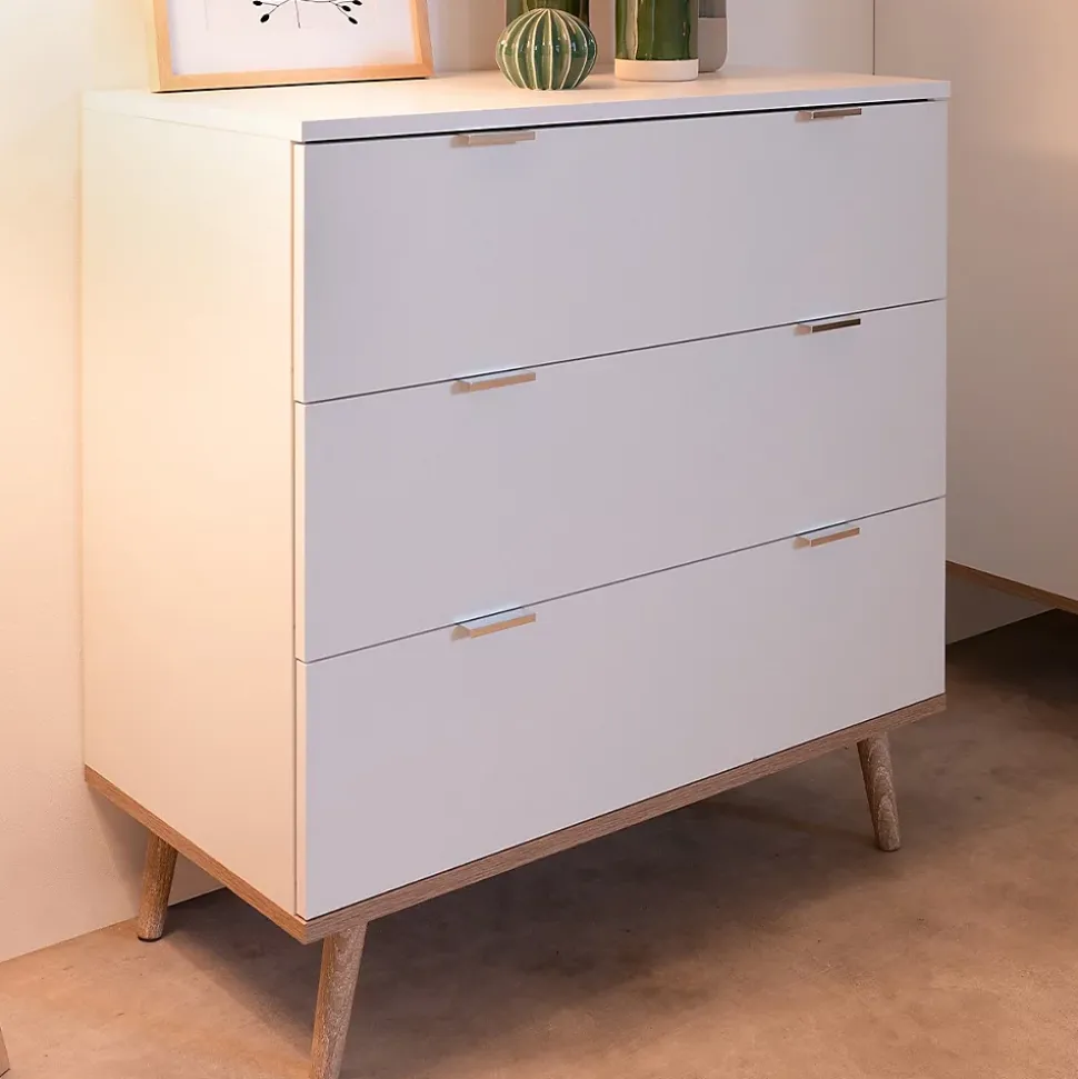 Commode 3 tiroirs L79,8 cm - COPENHAGUE