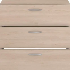 Commode 3 tiroirs PARISOT EASY LIFE chene effet bois 78 x 69 x 40 cm