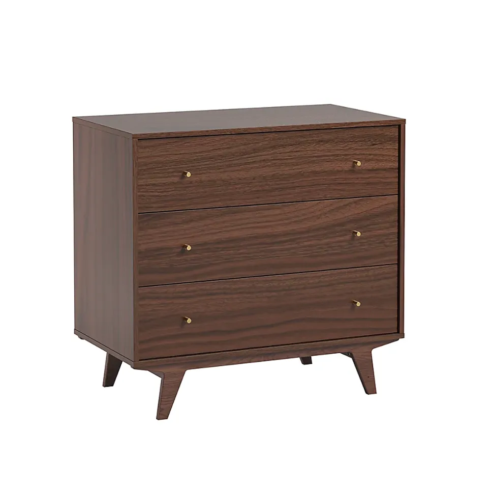 Commode 3 tiroirs Vox Mid - Bois