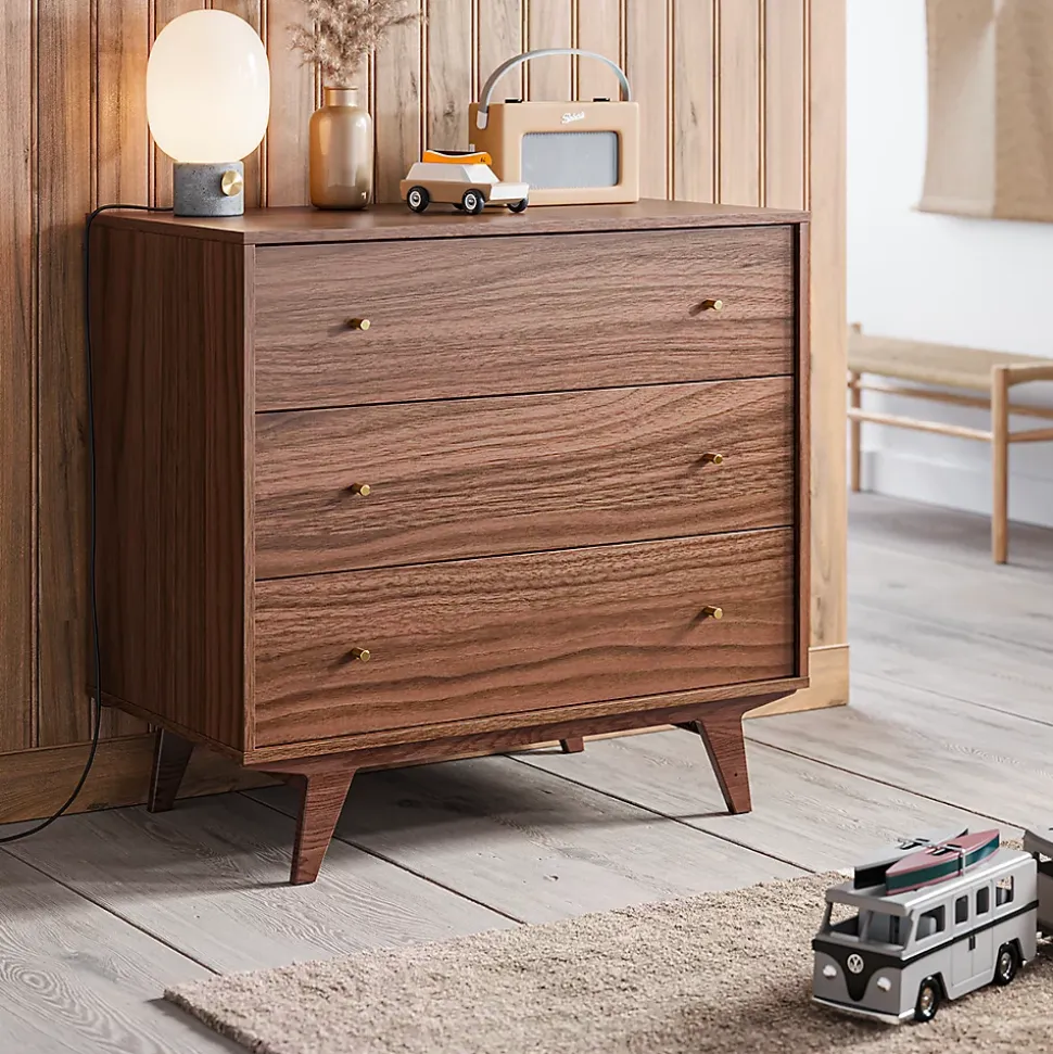 Commode 3 tiroirs Vox Mid - Bois