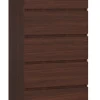 Commode AKORD K60 Wengé 60 cm 5 tiroirs façade Wengé 60x40x121 cm