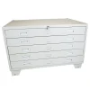 Commode D architectes Métallique, Verrouillable, à 5 Tiroirs A1