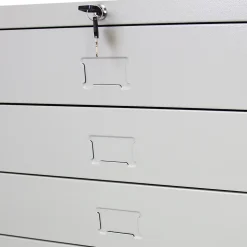 Commode D architectes Métallique, Verrouillable, à 5 Tiroirs A1