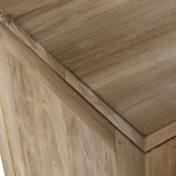 Commode en bois teck massif 120 cm