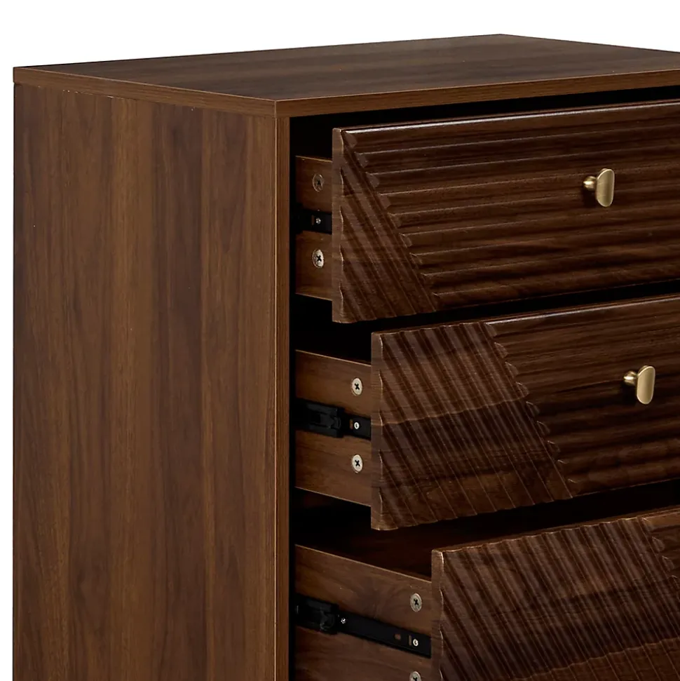 Commode en bois Tiffany - Marron