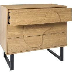 Commode en mdf et métal Calypso