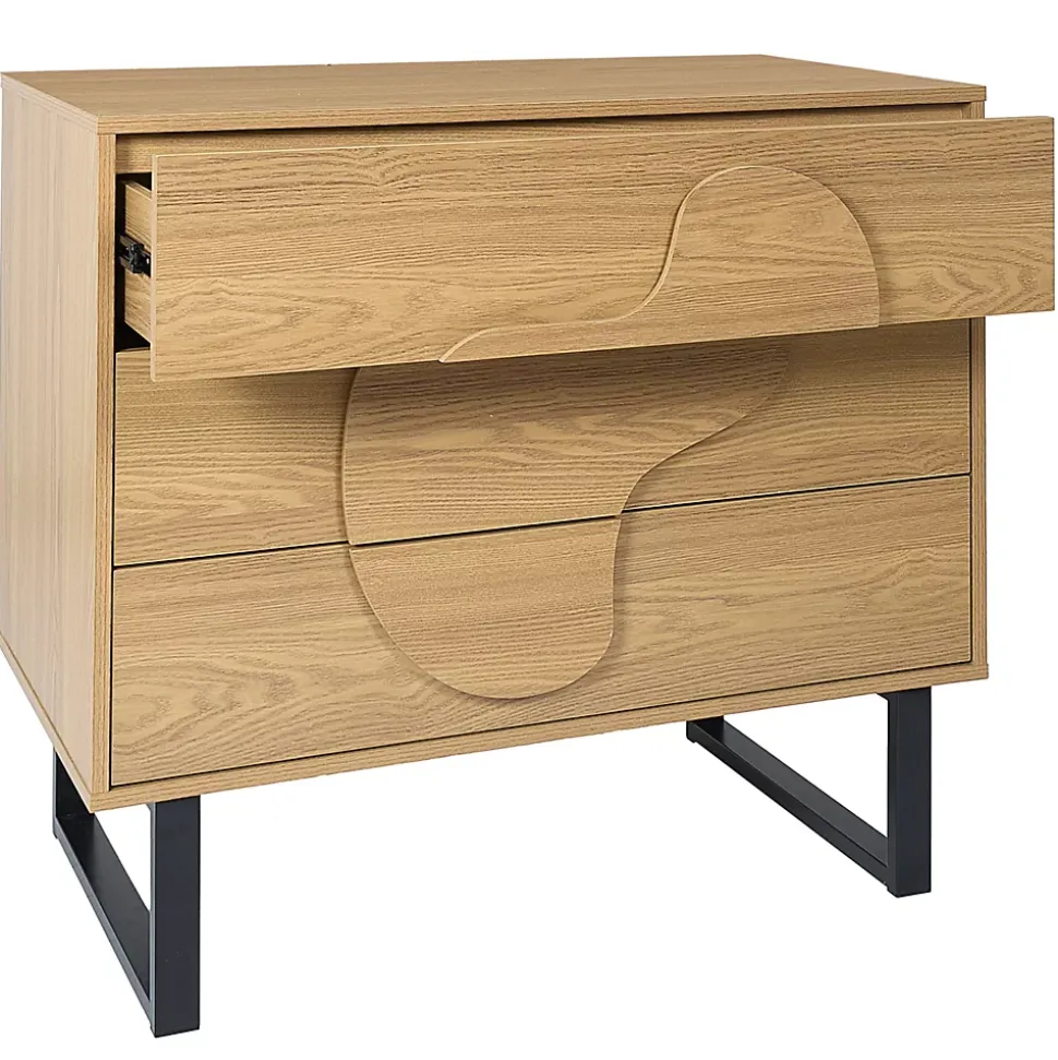 Commode en mdf et métal Calypso