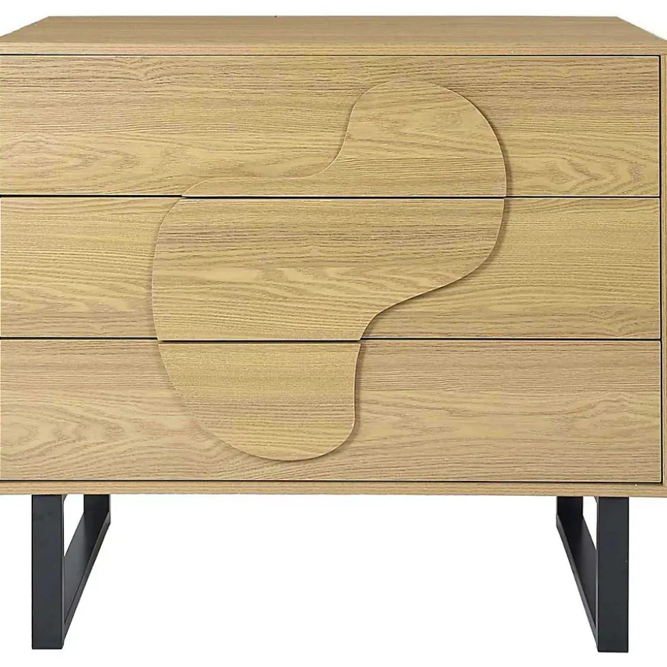Commode en mdf et métal Calypso