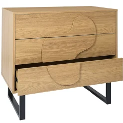 Commode en mdf et métal Calypso