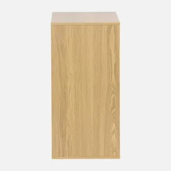 Commode. module de rangement décor bois chêne 3 tiroirs - Kompo