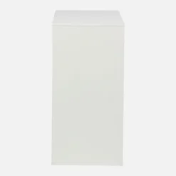 Commode. module de rangement décor bois blanc 3 tiroirs - Kompo