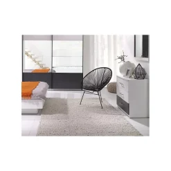 Commode RENATO coloris blanc 3 tiroirs