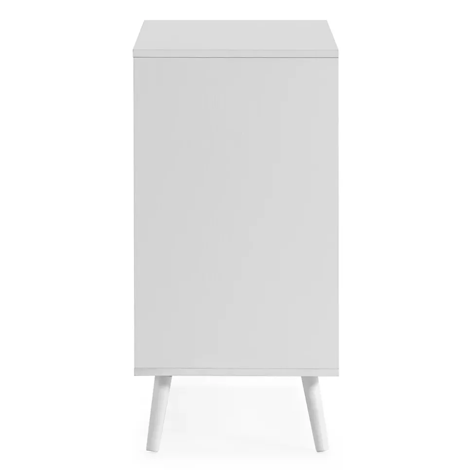 Commode Telmo 3 tiroirs couleur Blanc