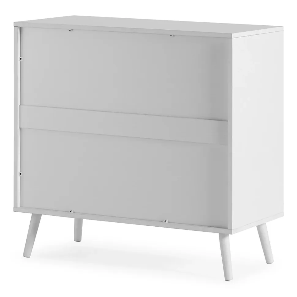 Commode Telmo 3 tiroirs couleur Blanc