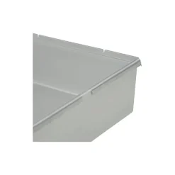 Compartiments modulables gris pour tiroir - 15 x 15 x 5 cm