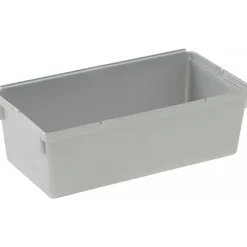 Compartiments modulables gris pour tiroir - 8 x 15 x 5 cm