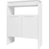 Comptoir bar Beaux Meubles Pas Chers FLOAT Blanc 67.5x29.5x90 cm