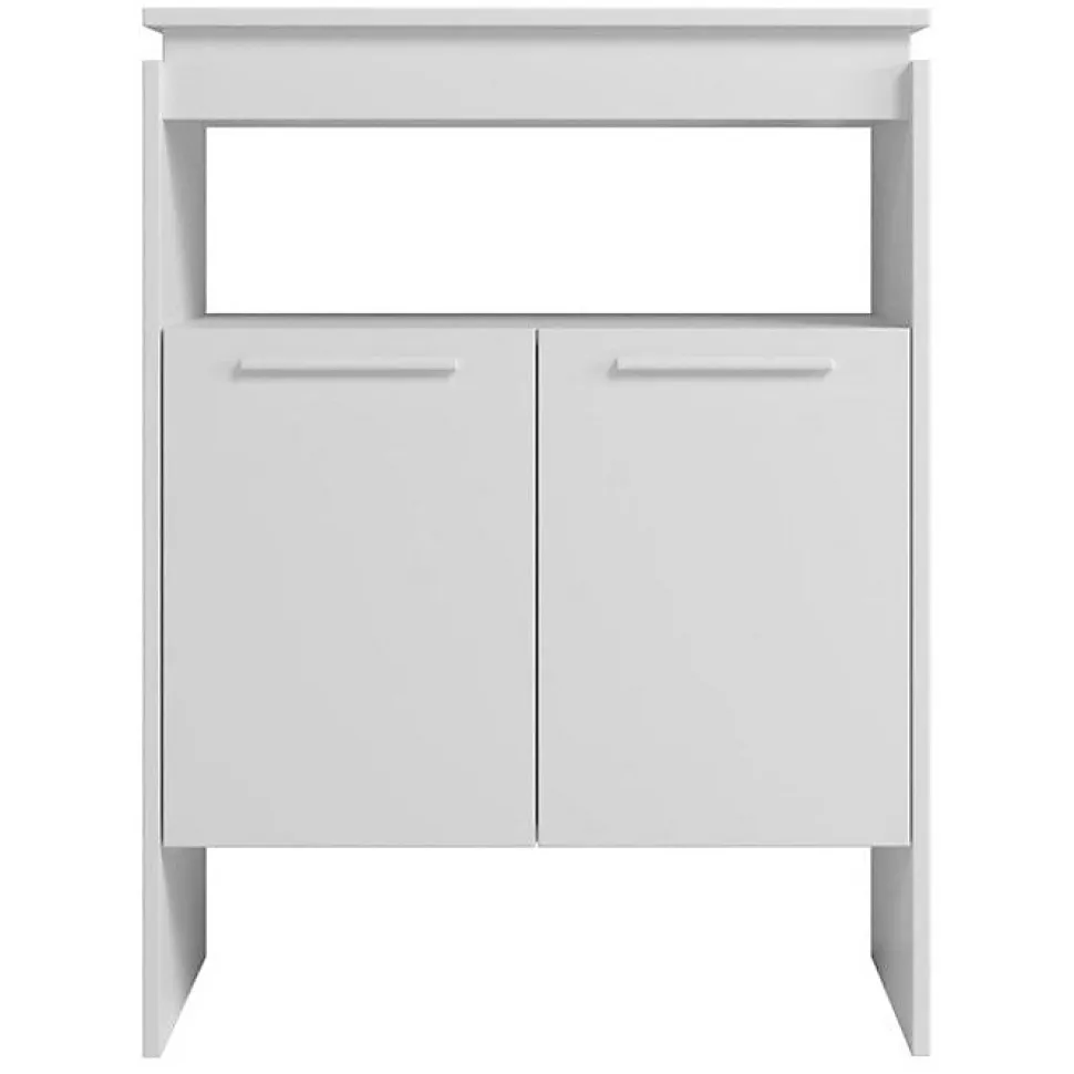 Comptoir bar Beaux Meubles Pas Chers FLOAT Blanc 67.5x29.5x90 cm