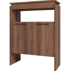Comptoir BAR Float Beaux Meubles Pas Chers imitation châtaignier 67.5x29.5x90 cm