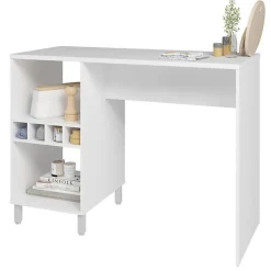 Comptoir de cuisine Beaux Meubles Pas Chers 135 cm blanc mélaminé