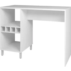 Comptoir de cuisine Beaux Meubles Pas Chers 135 cm blanc mélaminé