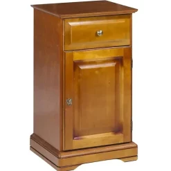 Confiturier Merisier Louis Philippe 1 Porte 1 Tiroir Marron