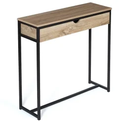 Console 1 tiroir DETROIT design industriel