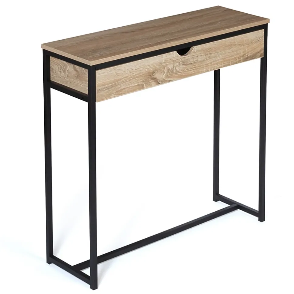 Console 1 tiroir DETROIT design industriel
