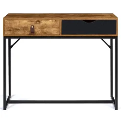 Console 2 tiroirs CHICAGO design industriel