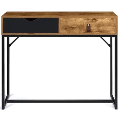 Console 2 tiroirs CHICAGO design industriel