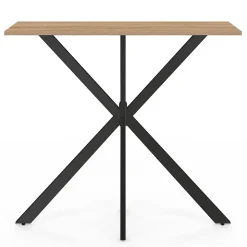 Console ALIX pied araignée bois et noir