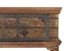 Console antique en bois de manguier
