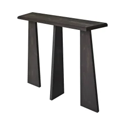 Console Arcturus, Table polyvalente, Armoire de rangement, Bureau du couloir, 100x28h83 cm, Anthracite