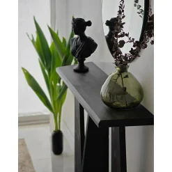 Console Arcturus, Table polyvalente, Armoire de rangement, Bureau du couloir, 100x28h83 cm, Anthracite