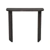 Console Astralis, Table polyvalente, Armoire de rangement, Bureau du couloir, 100x30h90 cm, Anthracite
