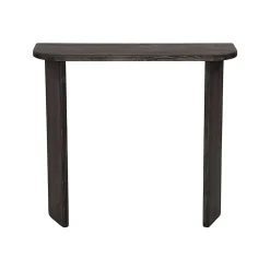 Console Astralis, Table polyvalente, Armoire de rangement, Bureau du couloir, 100x30h90 cm, Anthracite