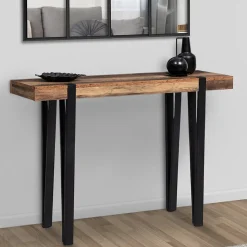 Console AUSTRIA bois pied épingle