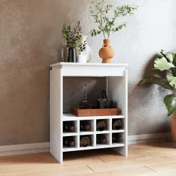 Console bar FLOAT Beaux Meubles Pas Chers Blanc 53.5x35x72 cm