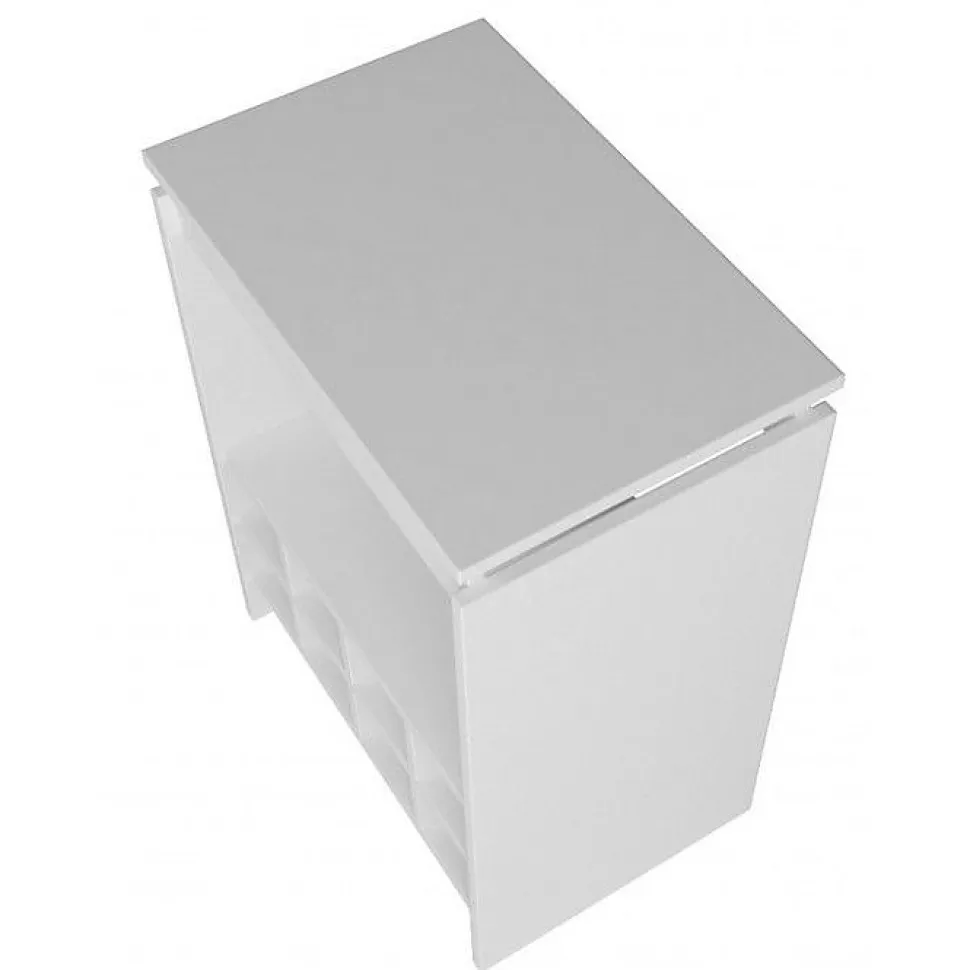 Console bar FLOAT Beaux Meubles Pas Chers Blanc 53.5x35x72 cm