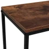 Console DAYTON plateau effet vieilli design industriel