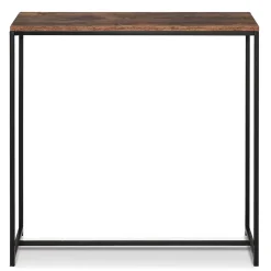 Console DAYTON plateau effet vieilli design industriel