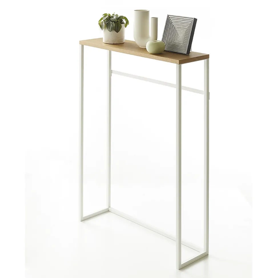 Console d'entrée en bois et métal Tower