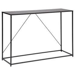 Console d'entrée Gota Atmosphera H. 85 cm beige et noir