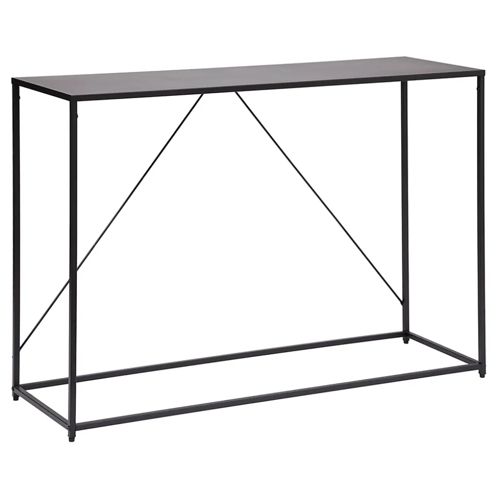 Console d'entrée Gota Atmosphera H. 85 cm beige et noir