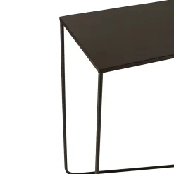 Console d'entrée pieds croisés en métal
